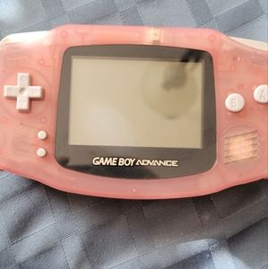 pink gameboy advanced